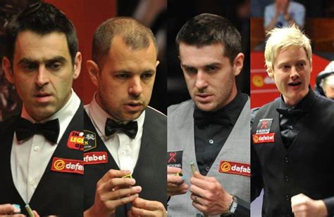 Das eröffnungsspiel wird am 21. Snooker WM 2014 Halbfinale: O'Sullivan, Hawkins, Selby und ...