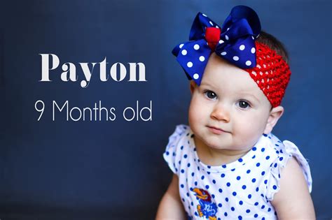 Payton 9 Month Old Baby Pictures Apple Wine