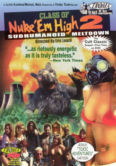 Class Of Nuke Em High 2 Subhumanoid Meltdown [dvd] [1991] Big Apple Buddy
