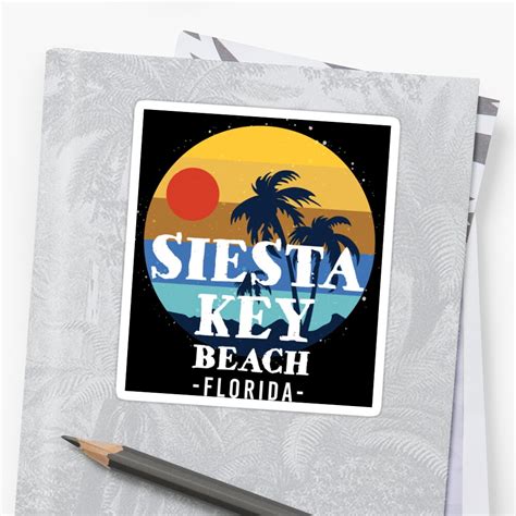 Water has decent visibility and underwater landscape is pretty cool probably as good as it can get north of the keys. Siesta Key Beach | Sticker | Siesta key beach, Siesta key ...