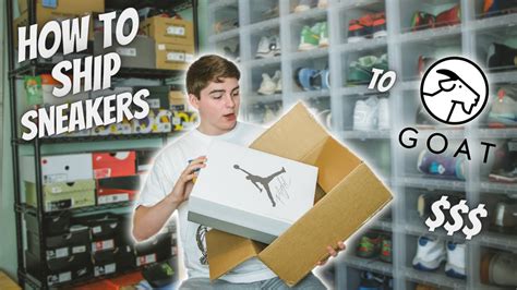 How To Ship Sneakers To Goat App Make Money Selling Sneakers Youtube