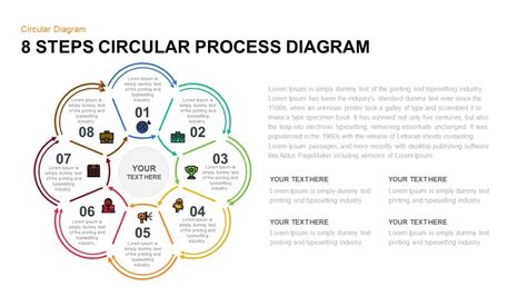 8 Step Circular Process Powerpoint Template Free Printable Templates