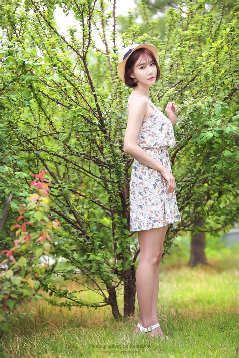 Korean Model Han Ga Eun In Studio Set August 2018 Asian