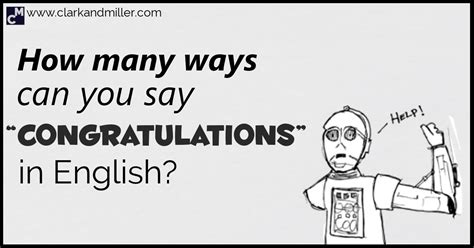 This handsome wall plaque is a perfect thank you gift or congratulations gift, to honor someones efforts. 15 Ways to Say Congratulations in English | Clark and Miller