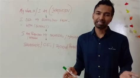 Stand up if you're seated, and offer to shake hands even if the. Interview SELF INTRODUCTION - YouTube