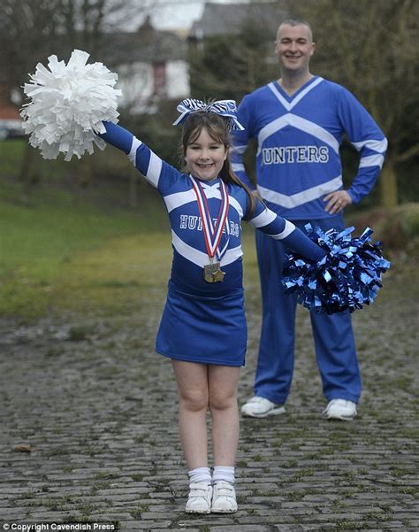 Dad Trains Daughters Cheerleading Team And Loses Nearly 3 Stone