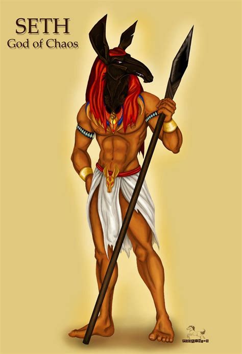Set Seth God Of Chaos And Evil And He Is The Envious God Egyptian Mythology Greek