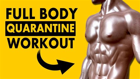 Full Body Quarantine Workout At Home For Beginners No Equipment Youtube