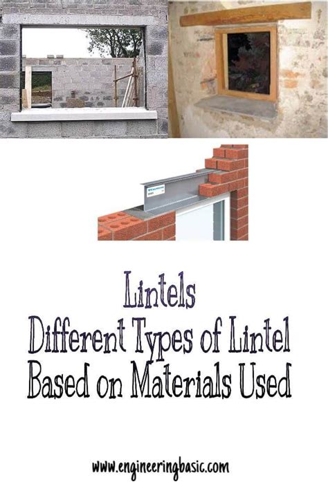 Lintels Different Types Of Lintel Based On Materials Used