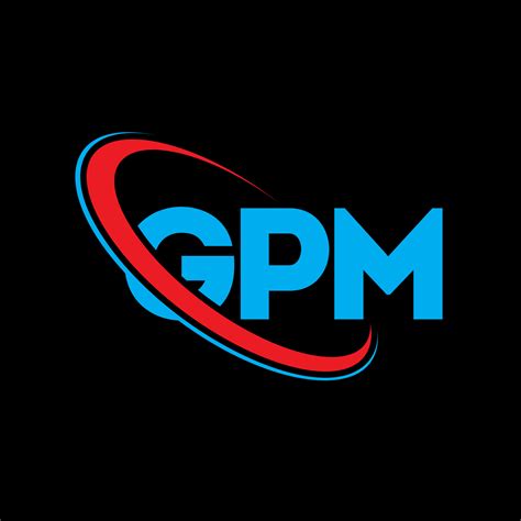 Logotipo De Gpm Letra Gpm Diseño De Logotipo De Letra Gpm Logotipo