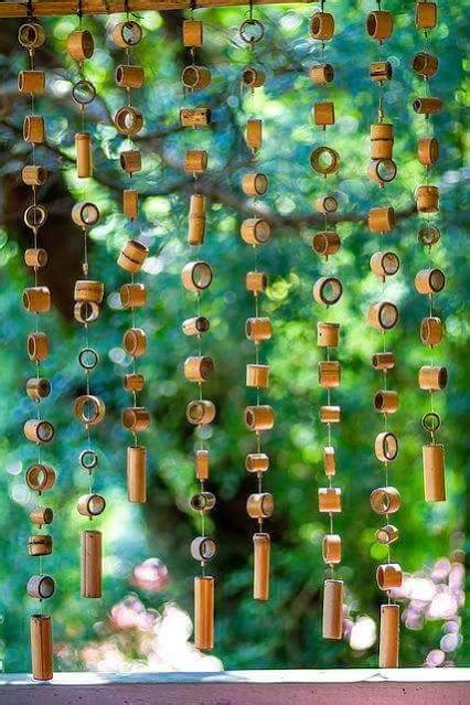 Diy bamboo swing in garden or backyard; DIY Tropical Bamboo Crafts That You Should Not Miss ...