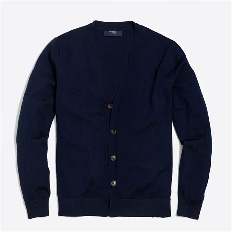 Jcrew Factory Merino Wool Cardigan Sweater