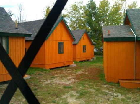 Enjoy cool breezes, take in lake and island views from this updated modern home. Bed frame-cabin theme - Picture of Cabins of Mackinaw ...