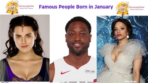 January Celebrities Famous People Born In January