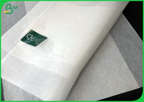 GC Gsm Grease Proof White Paper Roll Cm Fried Food Packaging Paper