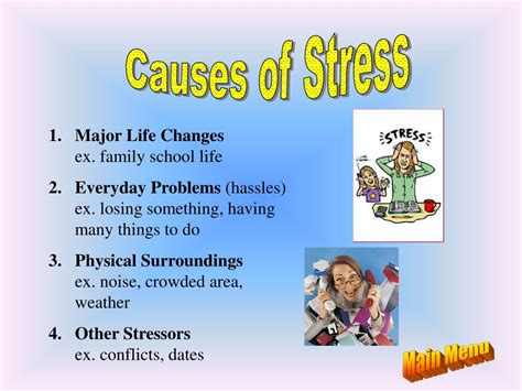 Ppt Causes Of Stress Powerpoint Presentation Free Download Id6833853