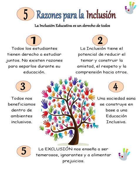 5 Razones Para La Inclusión Pdf