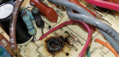 Repairing And Sealing Burned Pcb