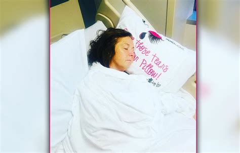 Abby Lee Miller New Hospital Bed Photo Tears On Pillow Cancer Battle