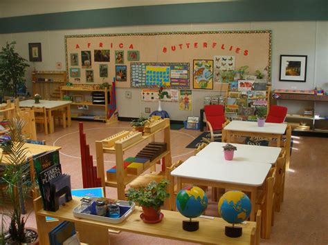 Montessori Preschool Montessori Classroom Layout Reggio Emilia