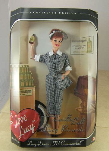 barbie doll i love lucy episode 30 tv commercial 1997 vitameatavegamin ebay barbie dolls
