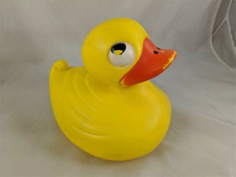 Yellow Rubber Duck Ducky Bubble Bath Plastic Mold 7 Purex Corp Hanna