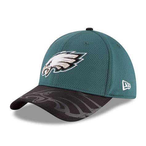 Philadelphia Eagles New Era 2016 Sideline Official 39thirty Flex Hat