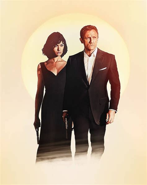 Quantum Of Solace By Danielmurrayart On Deviantart James Bond Movies