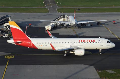 Iberia Airbus A320 216 Sharklets Ec Lulzrh08042018 Flickr