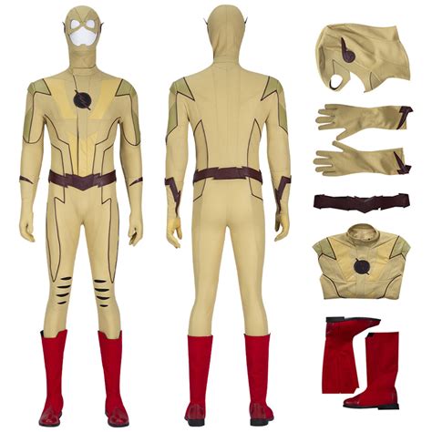 Reverse Flash Cosplay Costumes Eobard Thawne Top Level Suits