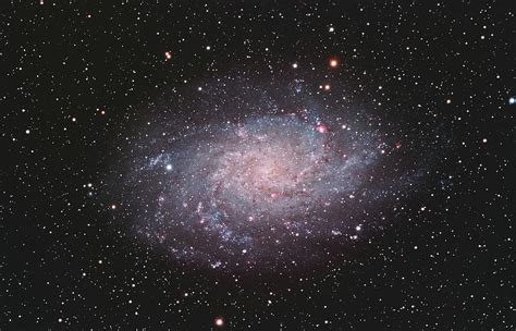 M33 Triangulum Galaxy 1825 Hours Photograph By Astrophotography By