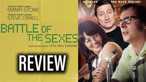 Battle Of The Sexes Movie Review Youtube