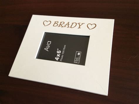 Laser engraved picture frame | Engraved picture frames, Picture ...