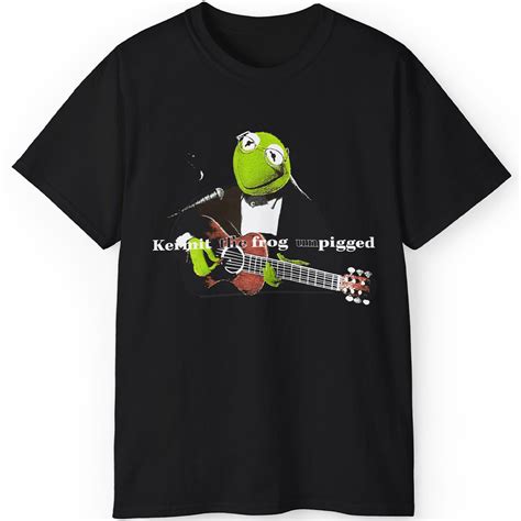 Rare Vintage Kermit The Frog Unpigged Shirt Tokopyramid