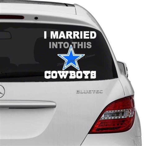 Dallas Cowboys Car Stickers Wincraft Dallas Cowboys 8 X 8 Color