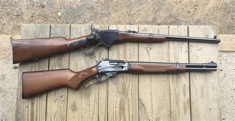 1860 Spencer Carbine And Marlin 336 Trapper Rleverguns