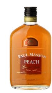 PAUL MASSON PEACH BRANDY 375ML GV WINE SPIRITS