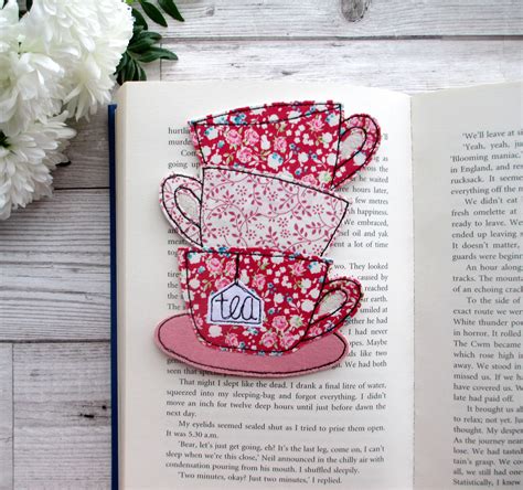 Quirky Bookmarks For The Tea Lover In Your Life Bookmarks Handmade