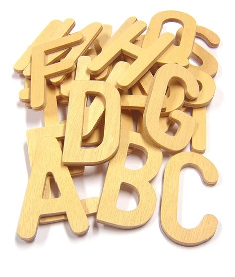 Upper Case Wooden Letters Set Of 26 Bambino Planet