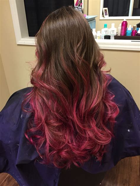 My pink highlights Окрашивание дип дай Советы по окрашиванию волос Розовые прически