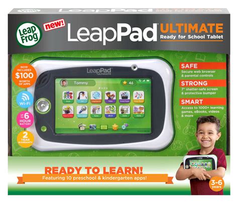 Leapfrog Leappad Ultimate Ready For School Tablet Green English