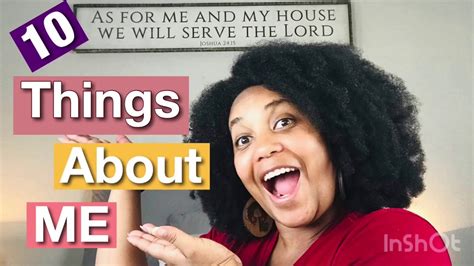 10 Things You Need To Know About Me Get To Know Me Youtube