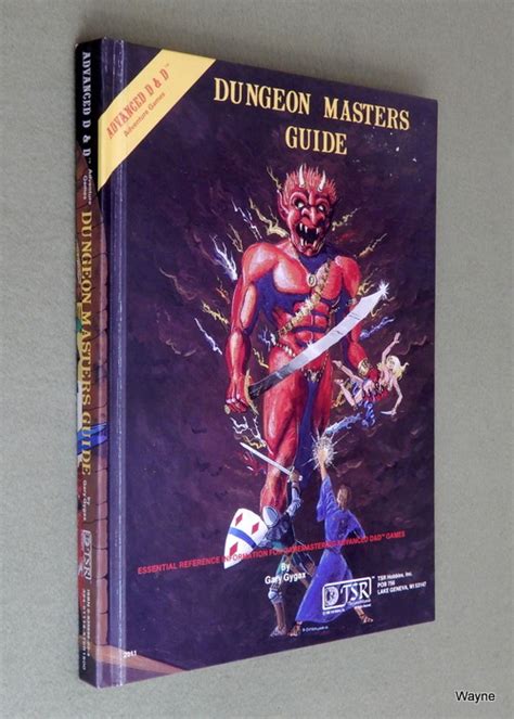 Dungeon Masters Guide Advanced Dungeons And Dragons 1st Edition