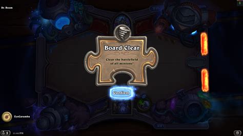 Due to the popularity of my previous monster hunt guide and dungeon run guide, i'm back again with a detailed guide for hearthstone's latest solo content, the puzzle lab! Hearthstone: The Boomsday Project - Dr. Boom Board Clear Puzzle Lab Solutions | Shacknews