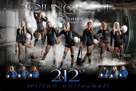 Athletic Team Composite Posters Volleyball Team Pictures Sports Team
