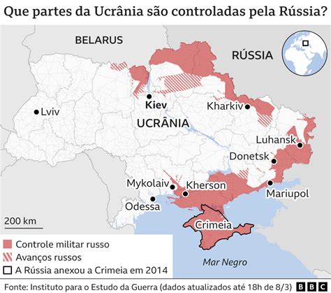 Rússia x Ucrânia um guia visual para entender o conflito BBC News Brasil