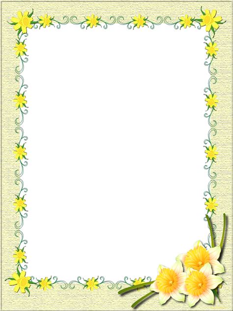 Spring Png Frame Flower Frame Flower Background Design Floral