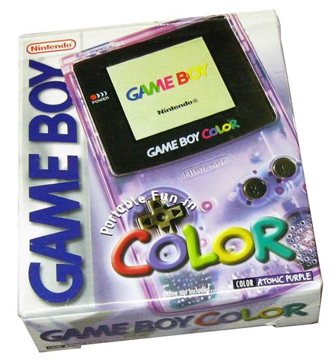 Nintendo Game Boy Color Information Specs — Gametrog
