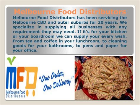 Melbourne Food Distributors By Melbourne Food Distributors Issuu
