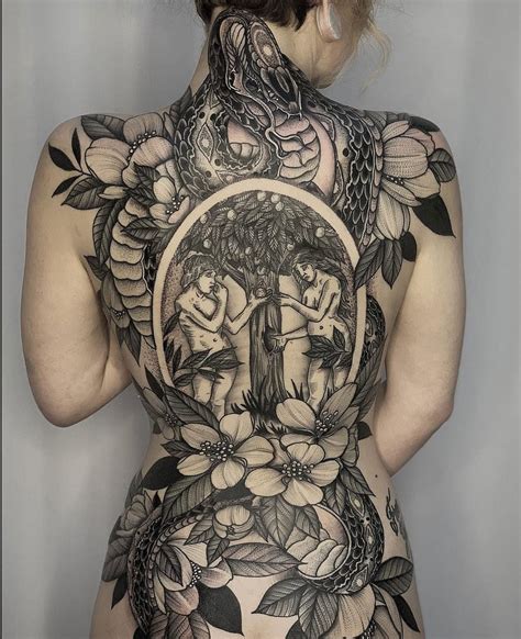 50 Amazing Adam And Eve Tattoo Designs And Ideas Body Art Guru